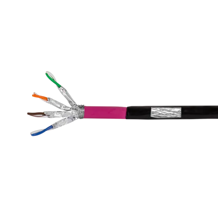 Cat.7 Außenkabel (Erdverlegekabel), LSZH-PE, 500 m