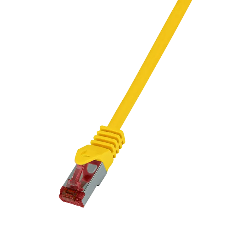 Patchkabel PrimeLine, Cat.6, S/FTP, Gelb, 2 m