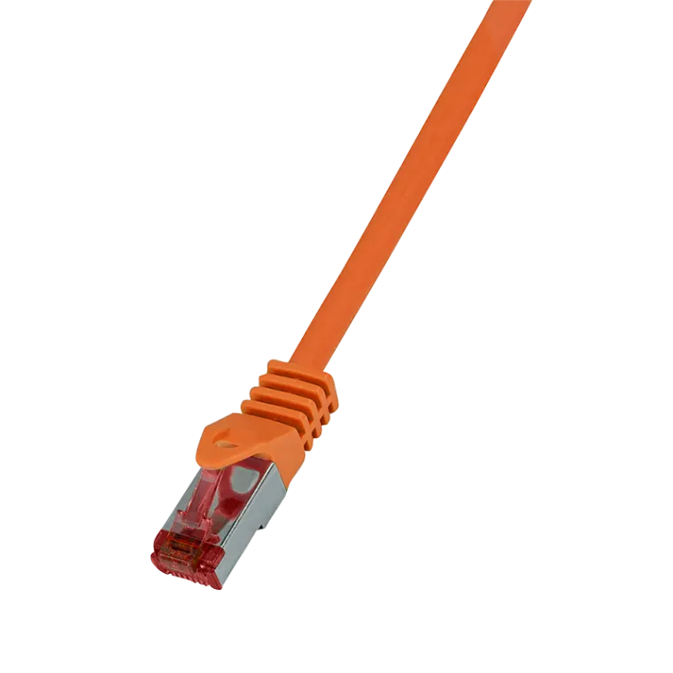 Patchkabel PrimeLine, Cat.6, S/FTP, Orange, 2 m