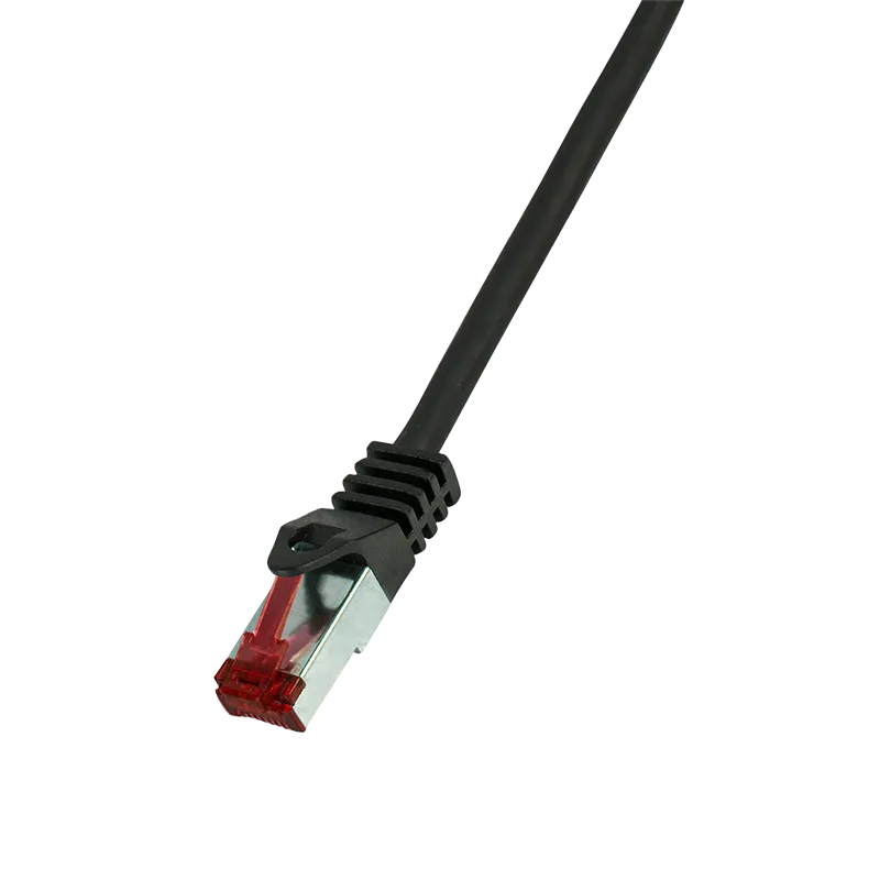 Patchkabel PrimeLine, Cat.6, S/FTP, Schwarz, 5 m