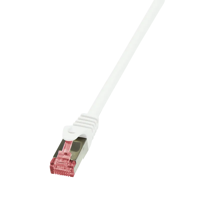 Patchkabel PrimeLine, Cat.6, S/FTP, Weiß, 7,5 m