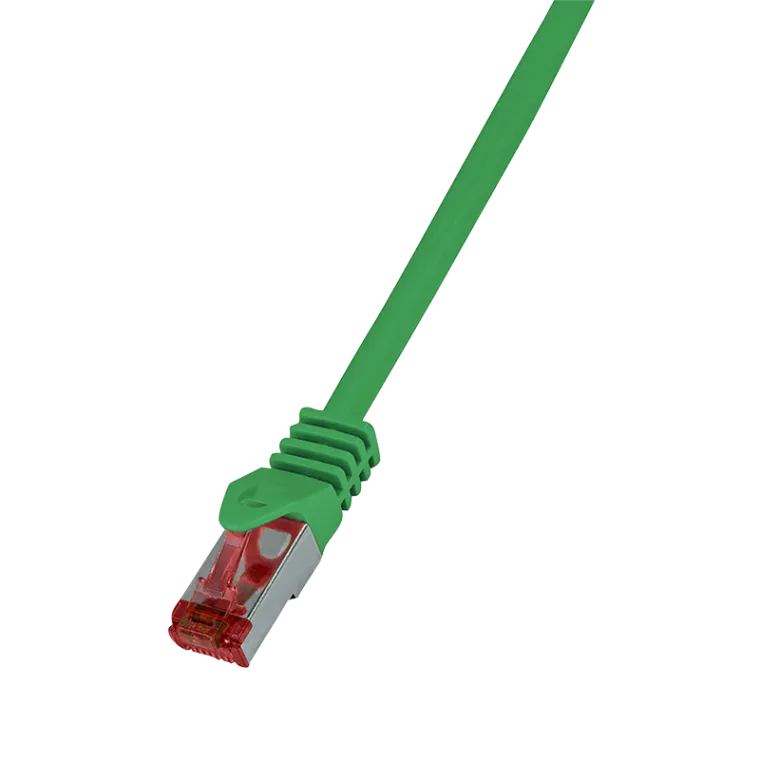 Patchkabel PrimeLine, Cat.6, S/FTP, Grün, 7,5 m