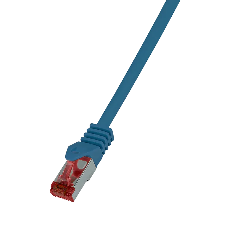 Patchkabel PrimeLine, Cat.6, S/FTP, Blau, 7,5 m