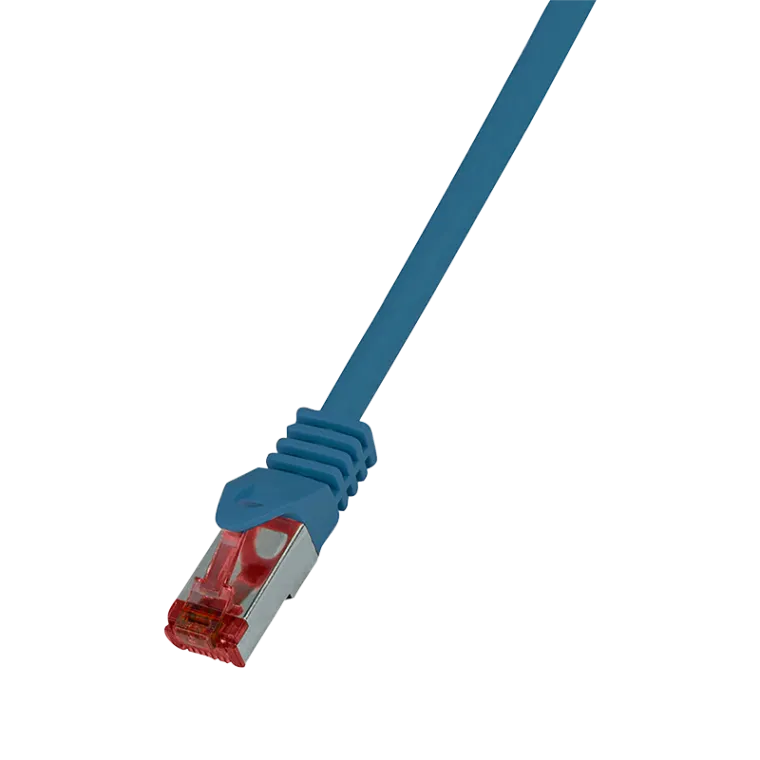 Patchkabel PrimeLine, Cat.6, S/FTP, Blau, 10 m