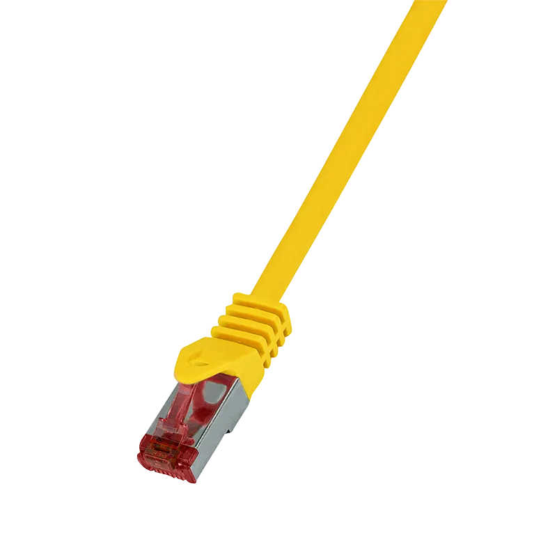 Patchkabel PrimeLine, Cat.6, S/FTP, Gelb, 10 m