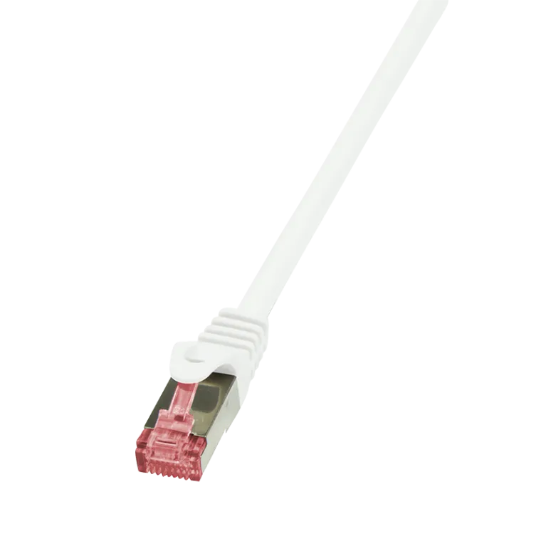 Patchkabel PrimeLine, Cat.6, S/FTP, Weiß, 15 m