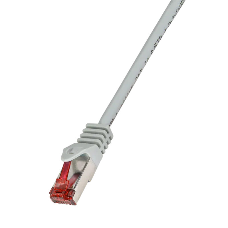 Patchkabel PrimeLine, Cat.6, S/FTP, Grau, 20 m