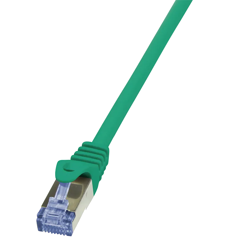 Patchkabel PrimeLine, Cat.6A, S/FTP, Grün, 3 m