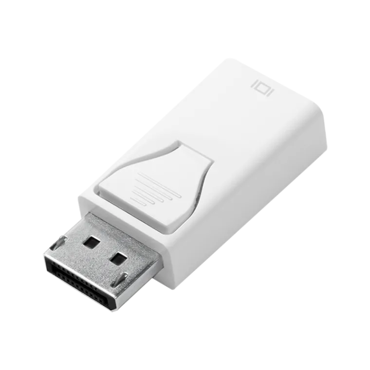 DisplayPort-Adapter, DP/M zu HDMI-A/F, 4K/30 Hz, weiß