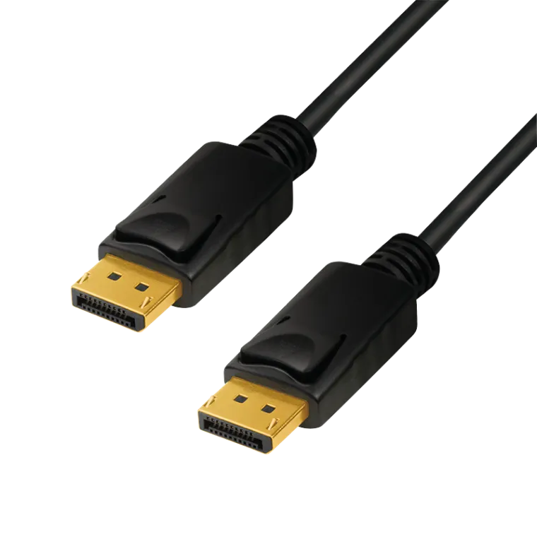 DisplayPort-Kabel, DP/M zu DP/M, 8K/60 Hz, schwarz, 2 m