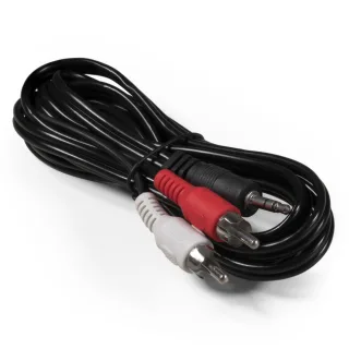 3,5mm-Klinke auf Cinch-Adapterkabel HOLLYWOOD, 1,5m