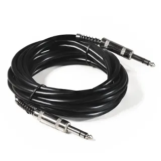 Klinke-Verbindungskabel HOLLYWOOD 5m, 6,3 mm Stecker-Stecker, stereo
