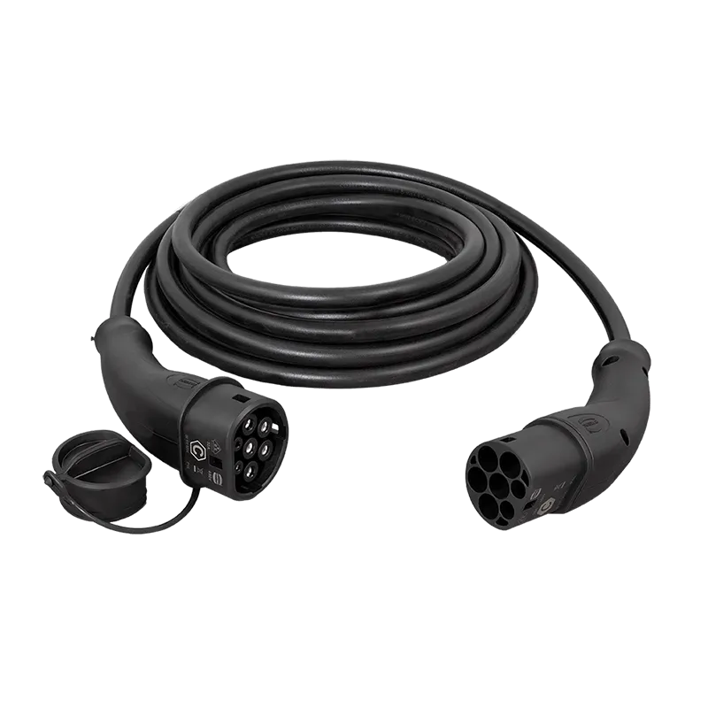E-Auto-Ladekabel, Typ 2, 3-phasig, 20 A, 11 kW, 5 m