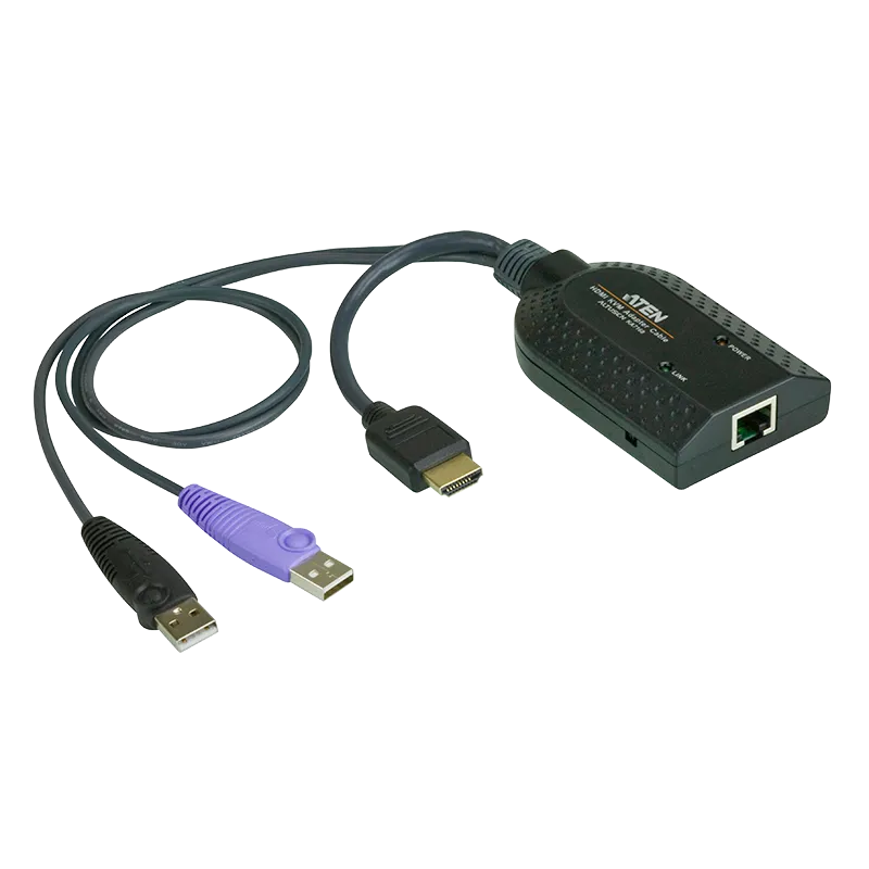 Adapter Kabel USB - HDMI auf Cat.5/6 KVM (CPU Module) KA7168-AX