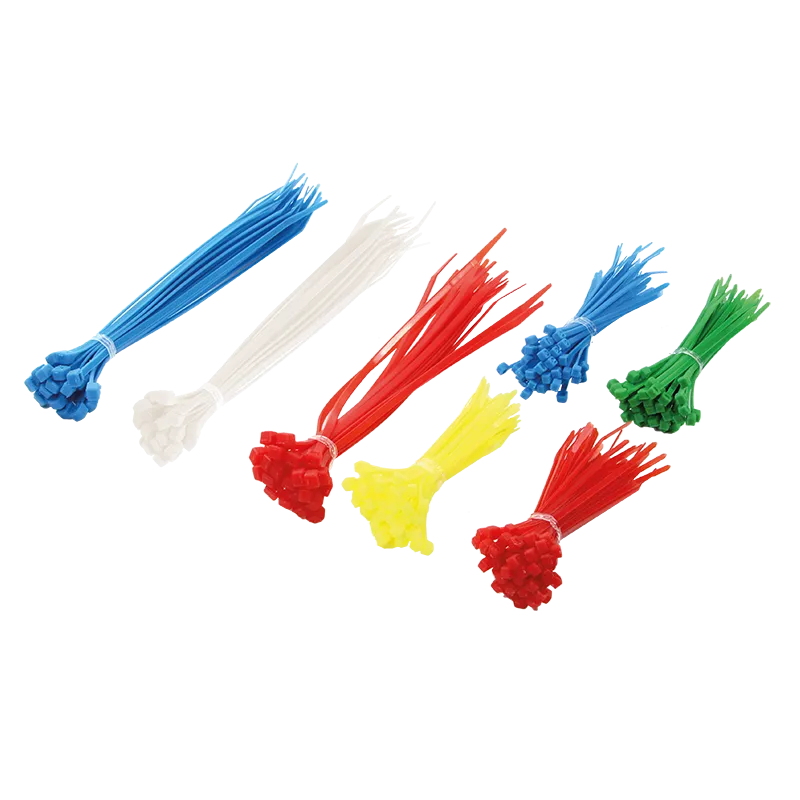 Kabelbinder-Set, PA66, 300 Stk., gemischtfarbig, mehrere Längen