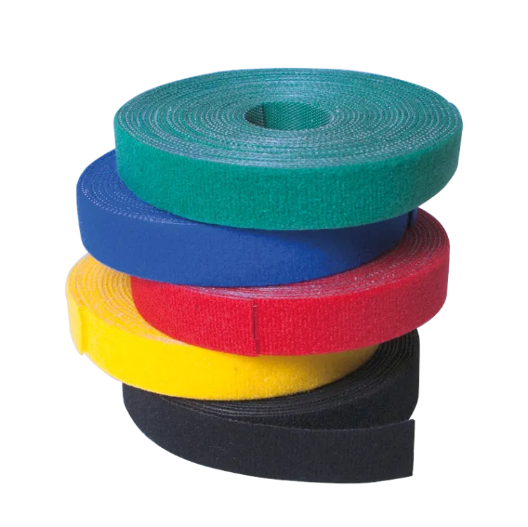 Klettband, Breite: 16 mm, gerollt, 4 m, schwarz