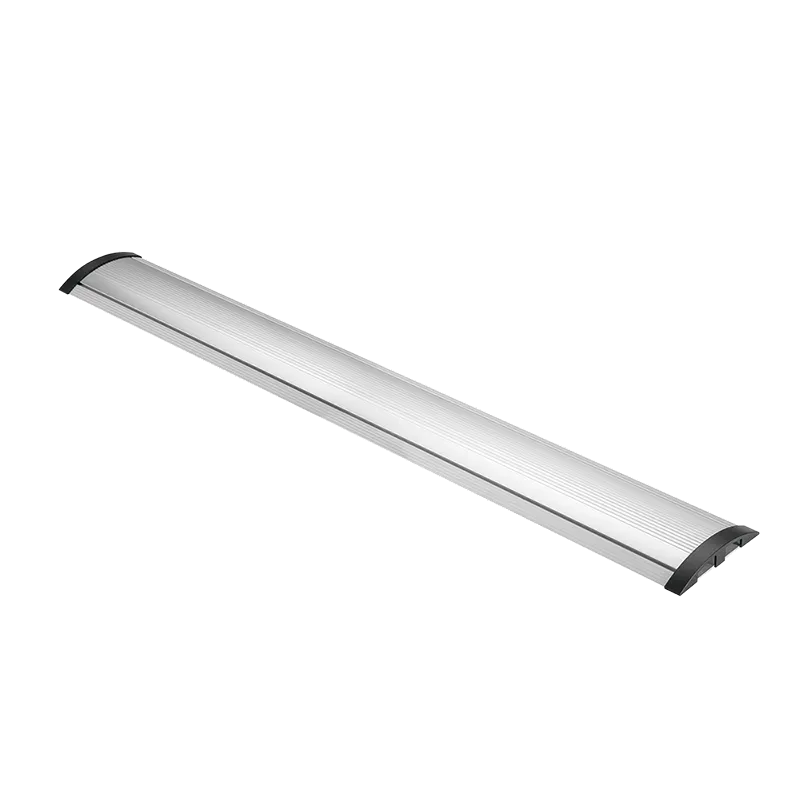 Bodenkabelabdeckung, Alu & ABS, 1104x139x22mm, kürzbar, silber
