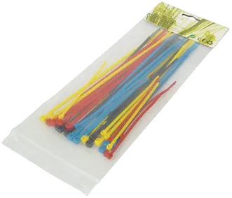 MAXTRACK Kabelbinder Set, 2,5 x 100mm: 25 Stück, 3,5 x 200mm: 25 Stück, gelb (KB SET 1 G)