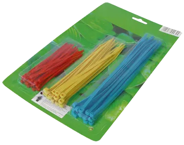 MAXTRACK Kabelbinder Set, 60 Stück im Blister (KB SET 3)
