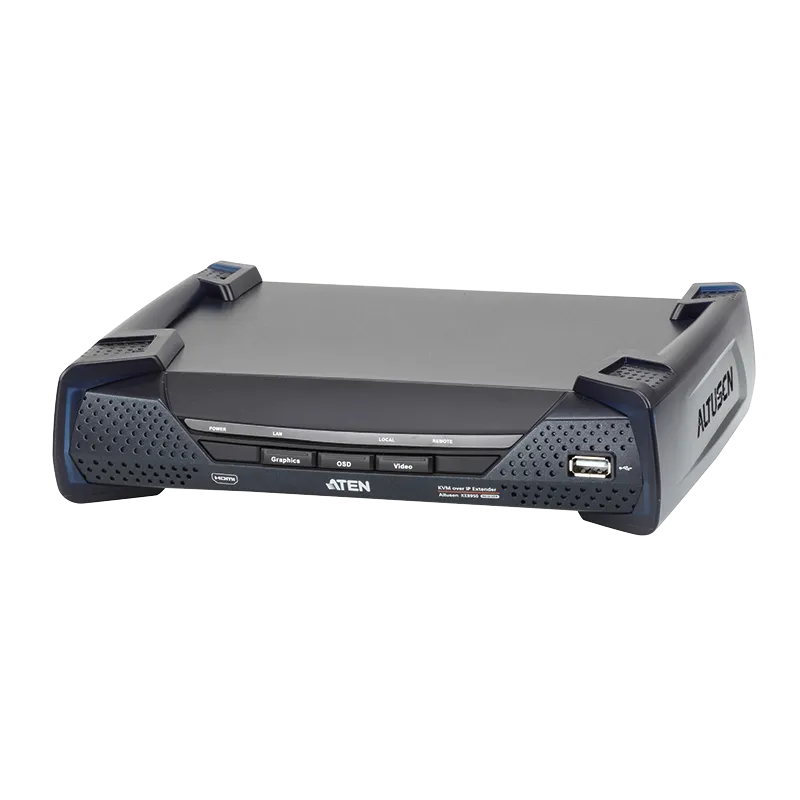 HDMI Empfänger 4K Einzeldisplay KVM over IP