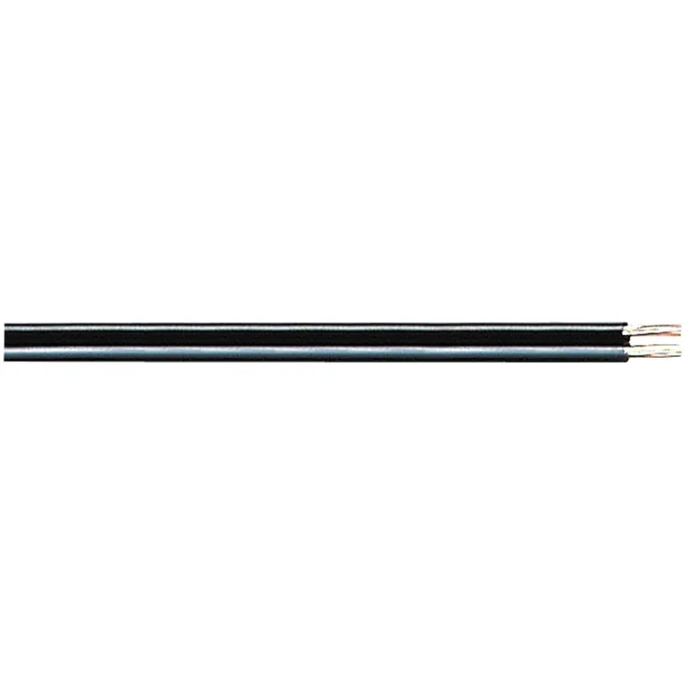 MAXTRACK Lautsprecherkabel, schwarz, 100 m als Ring 2 x 0,35 mm² (KL 0,35-100 S)