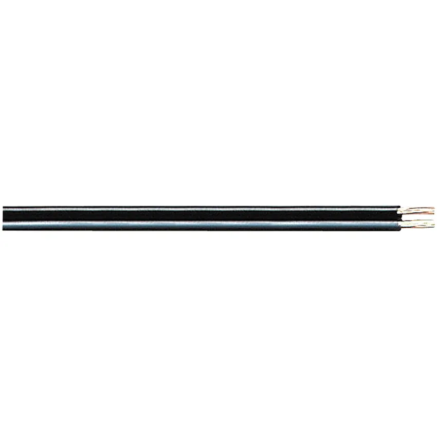 MAXTRACK Lautsprecherkabel, schwarz, 100 m als Ring 2 x 0,35 mm² (KL 0,35-100 S)