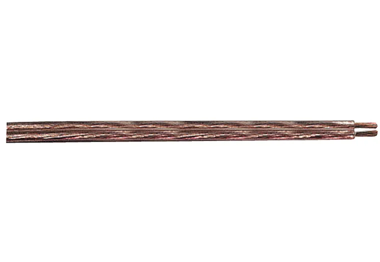 MAXTRACK Lautsprecherkabel, transparent, 500 m Spule (KL 0,5-500 TR)