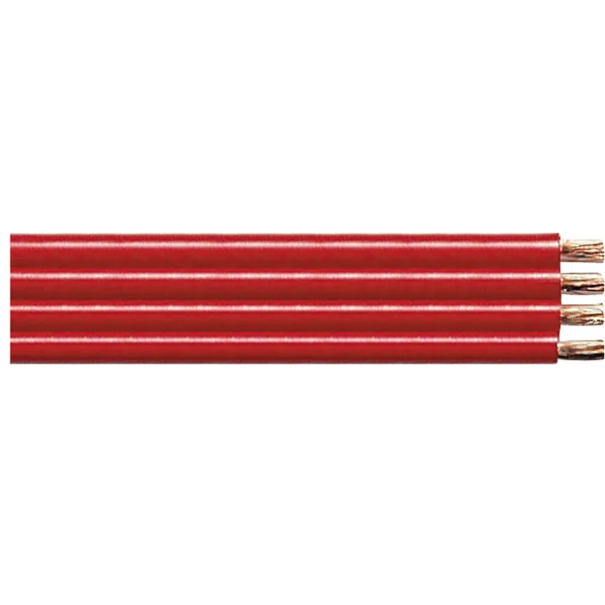MAXTRACK Lautsprecherkabel, dunkel-blau, Spule, 100 m, 4 x 1,5 mm² (KL 12-100 FBR)