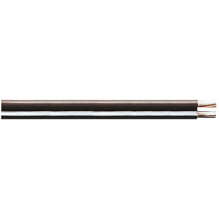 MAXTRACK Lautsprecherkabel, braun, 100 m Spule, 2 x 2,5 mm² (KL 3-100 BR)
