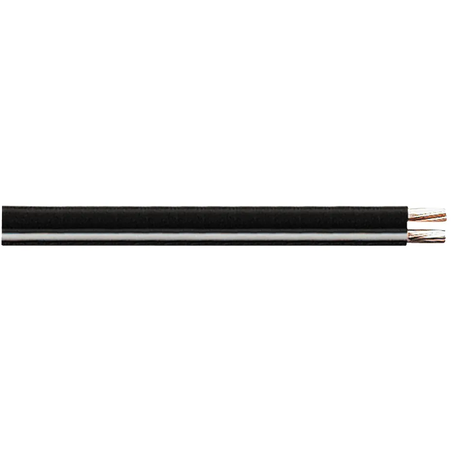 MAXTRACK Lautsprecherkabel, schwarz, Spule, 50 m, 2 x 2,5 mm² (KL 3-50 SR)