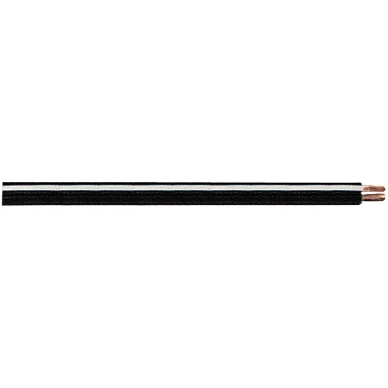 MAXTRACK Lautsprecherkabel, CCA-Leiter, schwarz, 100 m Spule, 2 x 0,75 mm² (KLC 1-100 SR)