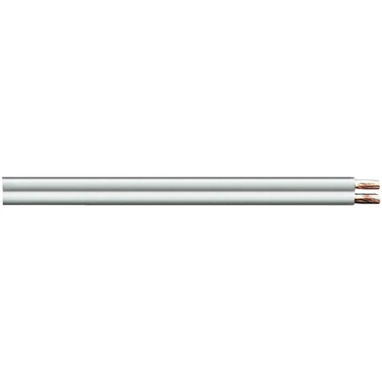 MAXTRACK Lautsprecherkabel, CCA-Leiter, weiß, 10 m Ring, 2 x 1,5 mm² (KLC 2-10 W)