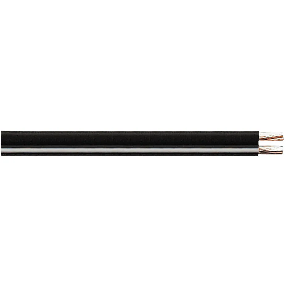 MAXTRACK Lautsprecherkabel, CCA-Leiter, schwarz, 100 m Spule, 2 x 2,5 mm² (KLC 3-100 SR)