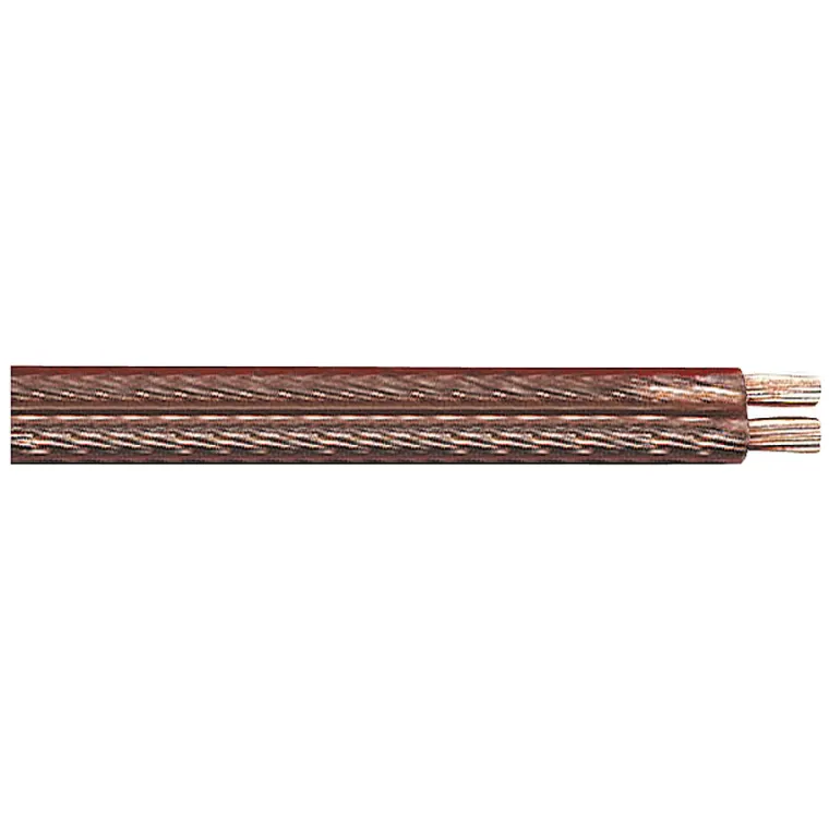 MAXTRACK Lautsprecherkabel, transparent, Ring, 30 m, 2 x 4,0 mm² (KLC 4-30 T)