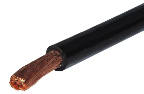 MAXTRACK DC Versorgungskabel, Batteriekabel 0 AWG / 50 mm², schwarz (KW 1-50)