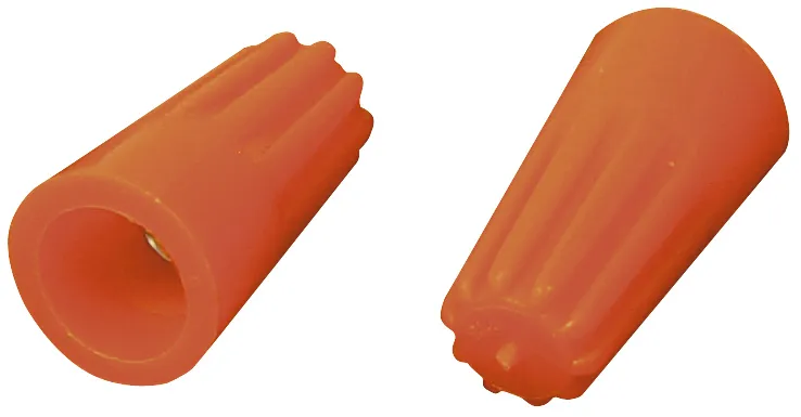 MAXTRACK Schraubhülsen Kabelverbinder, min:3x0,6 mm², max:2x1,2 mm² + 1x 0,8 mm², orange (NDV 3-100)