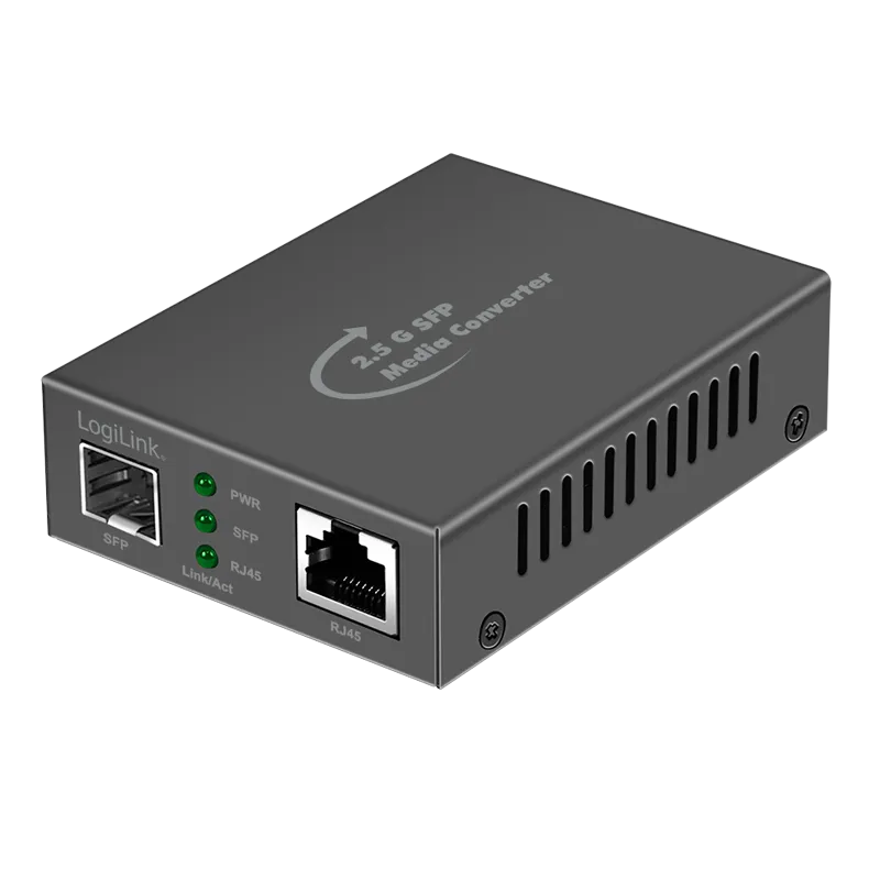 2.5 Gigabit Medienkonverter RJ45 to SFP