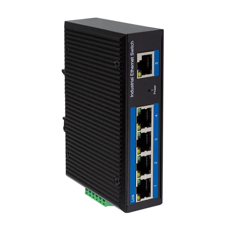 Industrial Gigabit Ethernet Switch, 5-Port, 10/100/1000 Mbit/s
