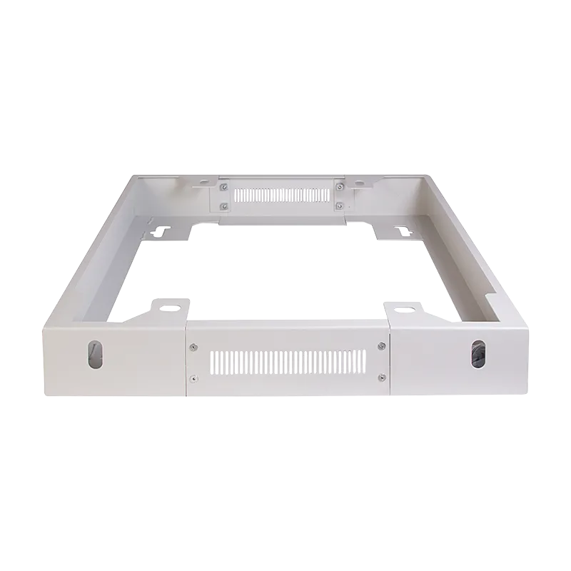 Sockel 600 x 600 x 90 mm für Standschrank, Grau