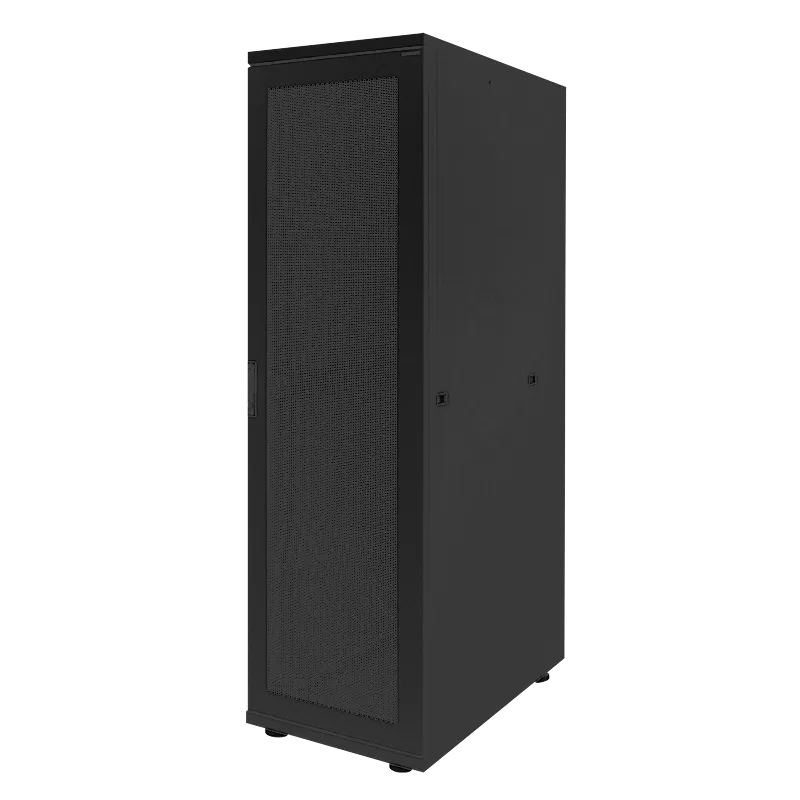 19" Server Standschrank ECO, 42 HE, 800x1000 mm, Schwarz