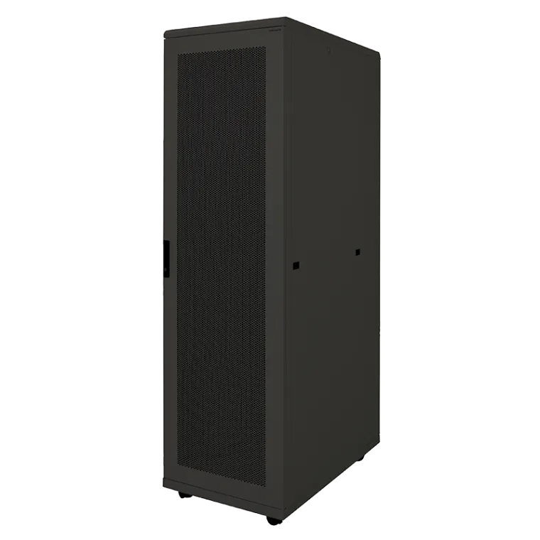 19" Server Standschrank, 42HE, 800 x 1200 mm, Schwarz