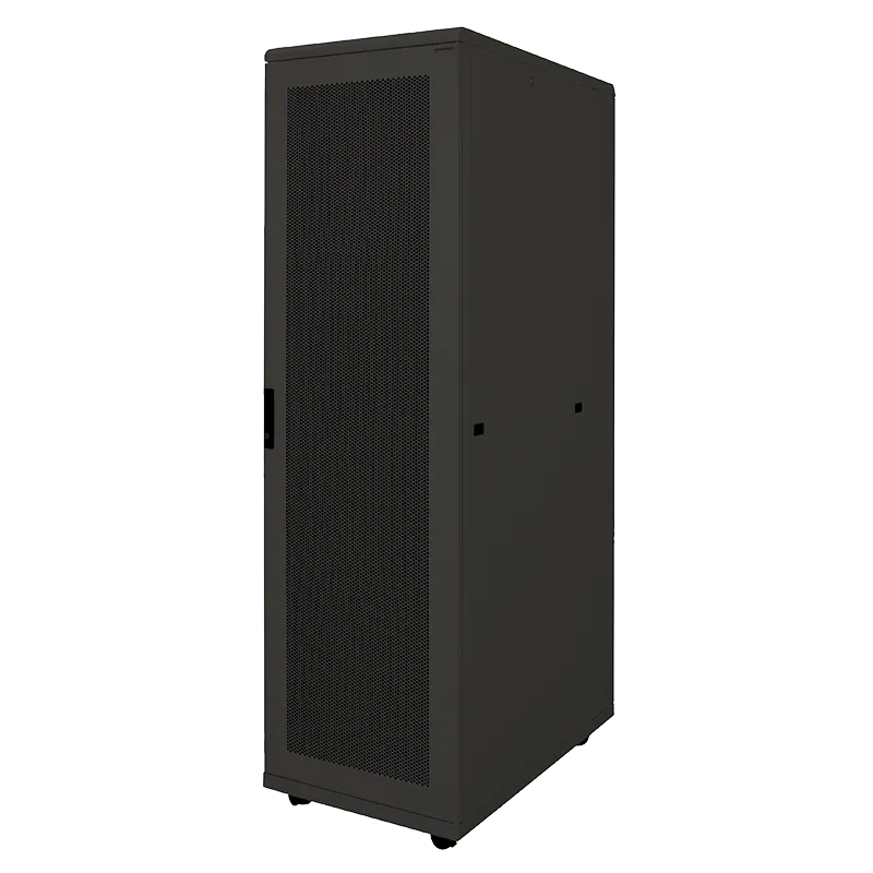 19" Server Standschrank, 42HE, 800 x 1200 mm, Schwarz