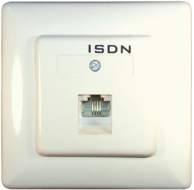 MAXTRACK Anschlussdosen, Western 8/4 ISDN-Steckdose (TD 7-8 UIR)
