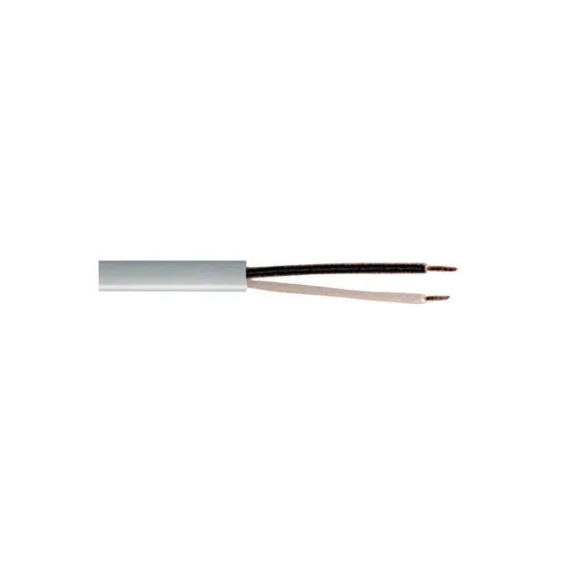 MAXTRACK Telefonkabel, silber, Spule, 100m (TK 0,5-100 SiR)