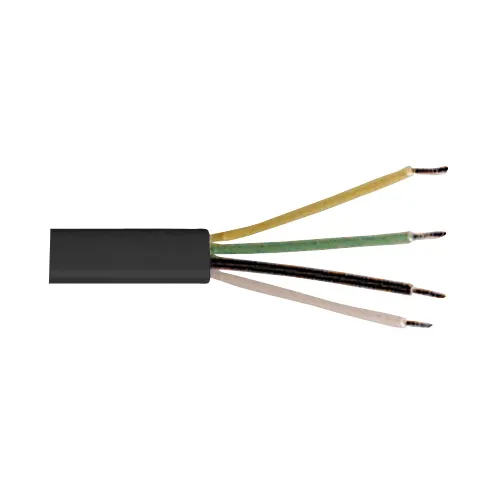 MAXTRACK Telefonkabel, schwarz, ringverpackt, 10m (TK 1-10 S)