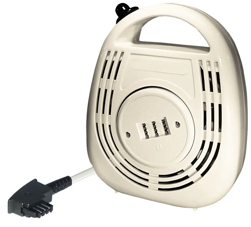MAXTRACK Kabelbox, TAE F-Stecker - TAE NFF-Kupplung, 10,0 m (TL 1)