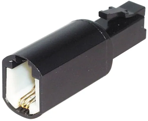MAXTRACK Adapter, Twist Stop, Western 4/4-Stecker -Western 4/4-Kupplung (TS 27 C)