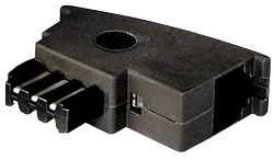 MAXTRACK Adapter, TAE F-Stecker -Western 6/4-Kupplung (TS 5)