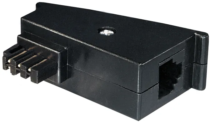 MAXTRACK Adapter, TAE N-Stecker -Western 6/2-Kupplung (TS 6)