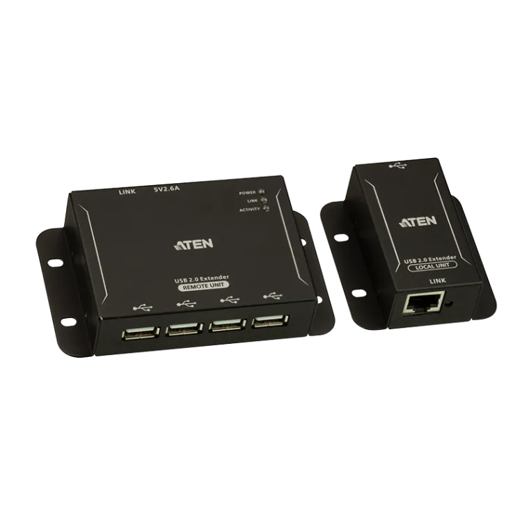 4-Port USB 2.0 Cat.5 Extender